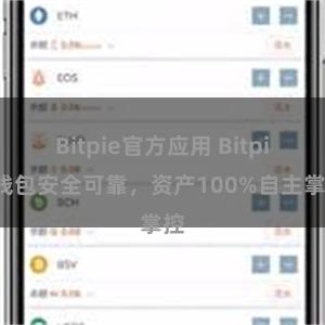 Bitpie官方应用 Bitpie钱包安全可靠，资产100%自主掌控