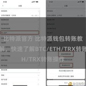 比特派官方 比特派钱包转账教程详解，快速了解BTC/ETH/TRX转账操作