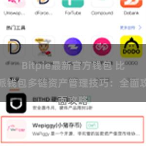 Bitpie最新官方钱包 比特派钱包多链资产管理技巧：全面攻略