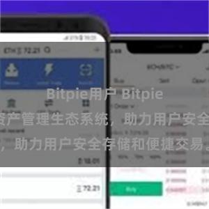 Bitpie用户 Bitpie钱包：打造数字资产管理生态系统，助力用户安全存储和便捷交易。