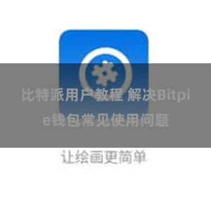 比特派用户教程 解决Bitpie钱包常见使用问题