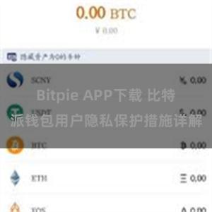 Bitpie APP下载 比特派钱包用户隐私保护措施详解