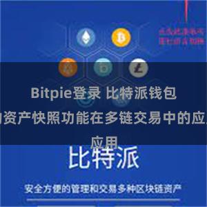 Bitpie登录 比特派钱包的资产快照功能在多链交易中的应用
